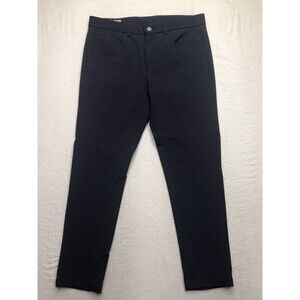 Under 510 U-510 Pants Jon Performance Men 32x26 Navy Stretch Golf Chino